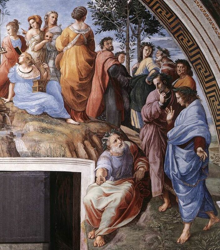 Raffaello, Parnaso