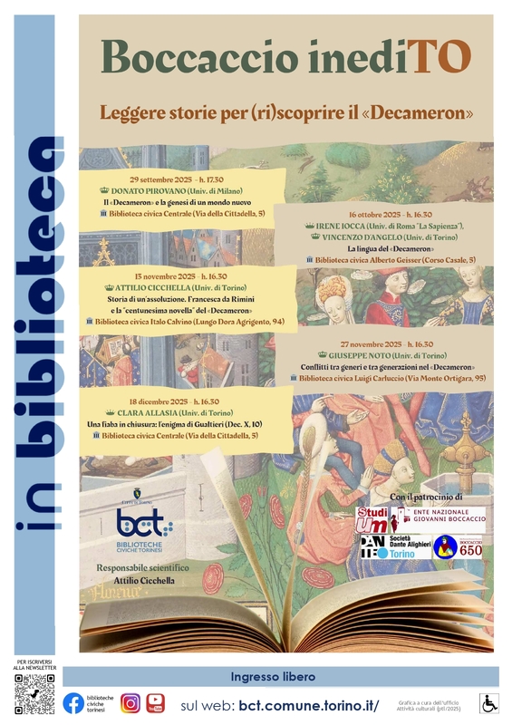 Boccaccio inedito. Leggere storie per (ri)scoprire il 